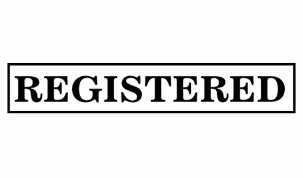 Printtoo Registered Self Inking Rubber Stamp Pre-Inked Office Stamp — Home Office Business Канцелярские товары, черный — 42 x 9 чёрный