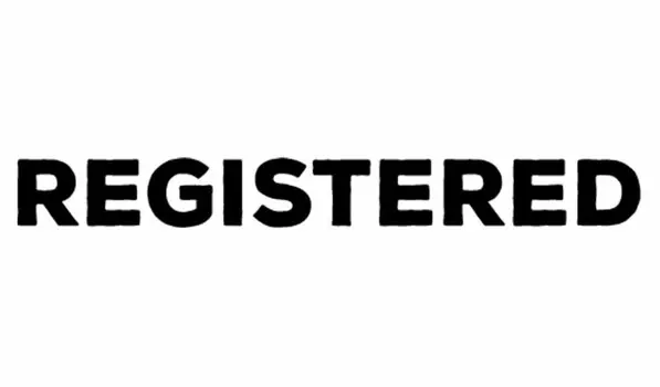 Printtoo Registered Self Inking Rubber Stamp Pre-Inked Office Stamp — Home Office Business Канцелярские товары, черный — 42 x 9 чёрный