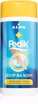 Присыпка для ног Alpa Pedik с противомикробным веществом. TU прозрачный