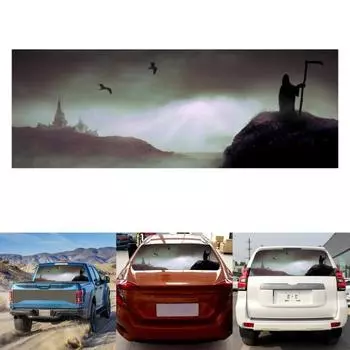 Привлекательная автомобильная забавная наклейка Colorfast, большой размер, широкое применение