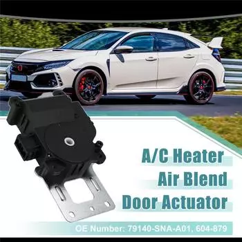 Привод заслонки смешивания воздуха обогревателя/кондиционера для Honda Civic 2006-11 79140-SNA-A01 604-879