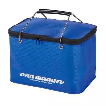 PRO MARINE EVA Lidded Random Blue Bucket, 40cm, Color, AEG201-40, Black, White,