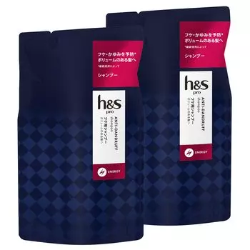 PRO Shampoo Refill 300mL x 2 Energy Pro h&s H&S [Set Purchase]