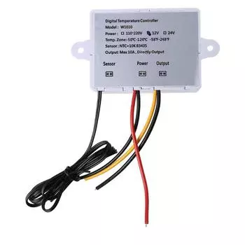 Probe Line 10A цифровой контроль температуры светодиодный дисплей и термостат по шкале Цельсия AC110-220V