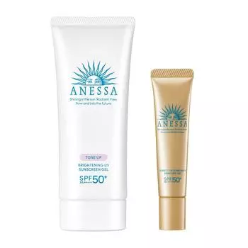 Пробный набор ANESSA SPF Brightening UV Gel N для людей старше 50 лет