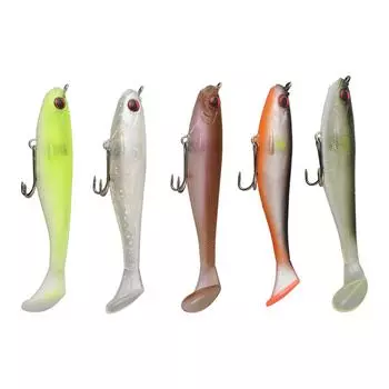 Прочная мягкая рыболовная приманка Magdraft Swimbait с натуральными узорами