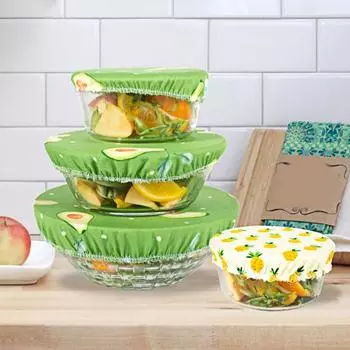 Прочная пищевая выкройка. Практичная упаковка. Многоразовые фрукты. Green Avocado