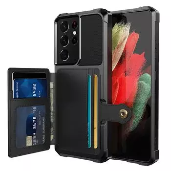 Прочный чехол для телефона с защитой от падения для Samsung Galaxy S23 S22 S21 Ultra A52s A53 A33 A73 A13 A54 A14 S20 Plus A12 A52 A72 For Galaxy A52 4G чёрный