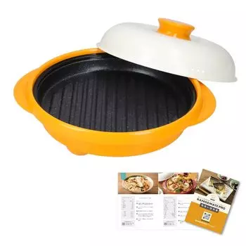 продано RANGEMATE PRO RANGEMATE PRO Микроволновая печь с технологией книги рецептов Жареный круглый гриль Rangemate [Непосредственно продукт] оранжевый