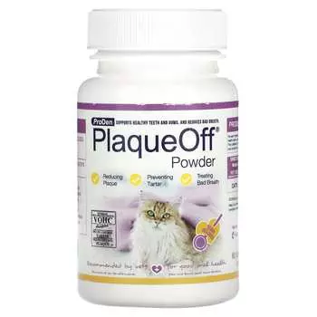 ProDen, порошок PlaqueOff, для кошек, 1,4 унции (40 г)