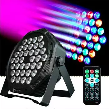 Проектор луча Стробоскопический RGB Точечный Сценический DJ Вечеринка Фестиваль Светодиодный Рождественский Бар Свадьба Аудитория Диско-Шар Мерцающий Лазерный Светильник 1PCS