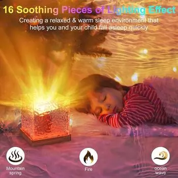 Проектор Ocean Wave Light 16 цветов Midnight Aura Aurora Glow Lamp Home Office Bar Restaurant Подводный проектор Night Light 1Pcs