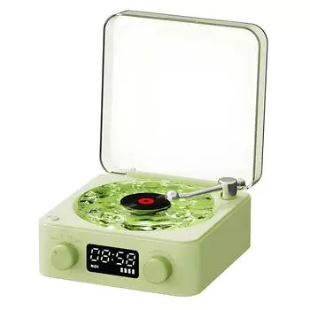 Проектор Ocean Wave Player с проигрывателем Water Ripple Turntable Портативный генератор белого шума для сна 4 зелёный