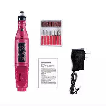 Professional Electric Nail File Drill Manicure Tool Pedicure Machine Set Kit