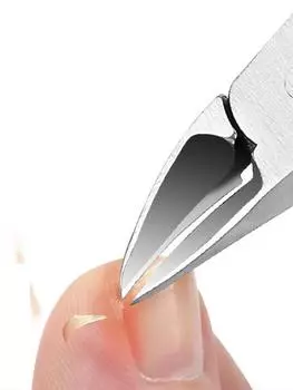 Professional Nail Clippers and Cutters Set with Eagle Beak and Foot File, Great for Thick and Ingrown Nails красный