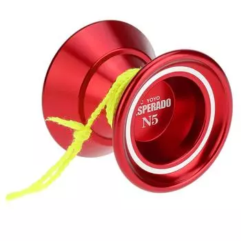 Профессиональная йо-йо Magic Yoyo N5 Desperado из алюминиевого сплава, металлический йо-йо с 8 шариковыми подшипниками KK красный