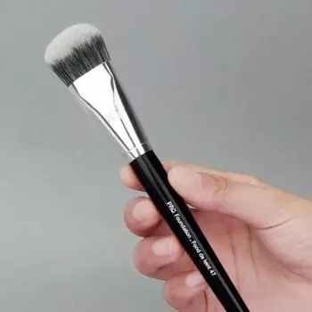 Профессиональная кисть для тональной основы 47 Broom Head Жидкая основа Тени Восстанавливающие кисти Женская основа для лица Макияж Красота Инструменты чёрный