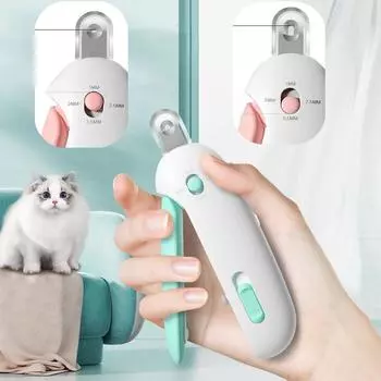 Профессиональные кусачки для когтей для домашних животных с регулируемым отверстием, машинка для стрижки когтей для кошек, собак, триммер для когтей, инструмент для ухода за щенками и котятами розовый