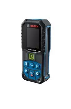 Профессиональный дальномер Bosch с зеленым лазером, работающий от 2 щелочных батареек типа АА (основной корпус, сумка, в комплекте) GLM50-27CG [Оригинал] чёрный
