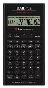 Профессиональный финансовый калькулятор Texas Instruments BA II Plus [товар] чёрный