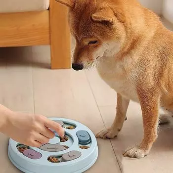 Professional Pet Feeder Dog Educational Toys Increase Puppy Intellectual Food Dispenser Interactive Educational Feeding Toys