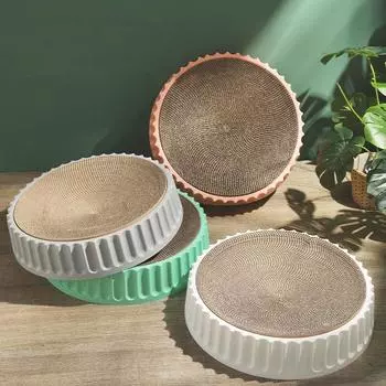Professional Round pet cat Scrapers post for cat gatos accesorios cat scratching post Grinding Claws rascador gato scratcher pet item S