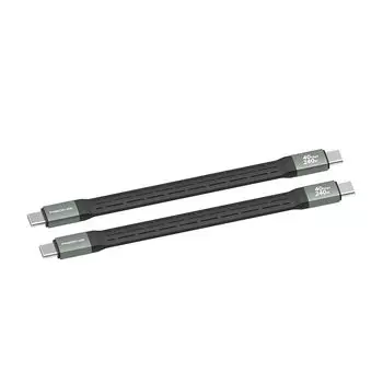 ProGrade цифровые аксессуары для PG20 (USB4 40 Гбит/с 240 Вт 15 см Тип C-C) Комплект из 2 кабелей профессионального цифрового класса Официально импортированный продукт