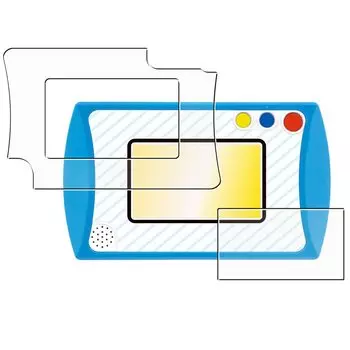 Программирование ClearView Doraemon GIGA Pad, полная защита ЖК-дисплея, матовая защитная пленка, сделано в Японии! слишком! (Уменьшенное отражение)