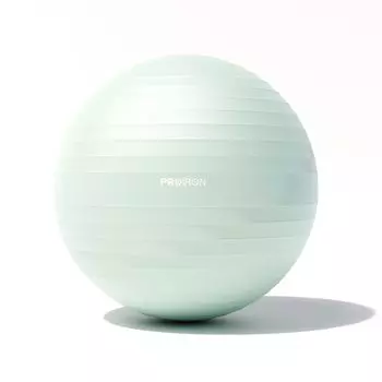 PROIRON Balance Ball 55 см толстый гимнастический мяч фитнес-мяч грузоподъемность 300 кг с ручным насосом анти-взрыв (Светло-зеленый, 48-55 см/S) светло-зеленый