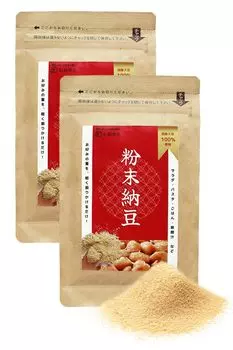 производителем натто, основанным 72 года назад Saiwa Shoten Powdered Domestic Natto Bacillus Powdered Natto 50 г с застежкой-молнией [Производство