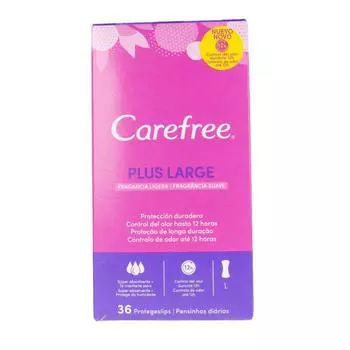 Прокладки Carefree Plus, большие, 36 шт.
