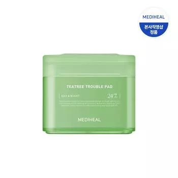 Прокладки Mediheal Tea Tree Trouble Pads, 100 листов, 1 упаковка