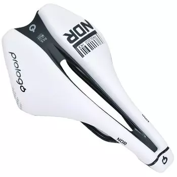 Prologo Dimension NDR Rail Road MTB Triathlon PR2803 T4.0 Saddle, White,