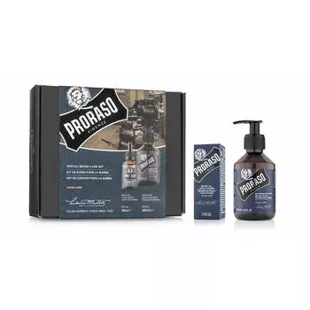 Proraso Care Kit Azur Lime Beard Oil Набор для мытья бороды, набор для ухода за бородой Azur Lime, 1 шт.