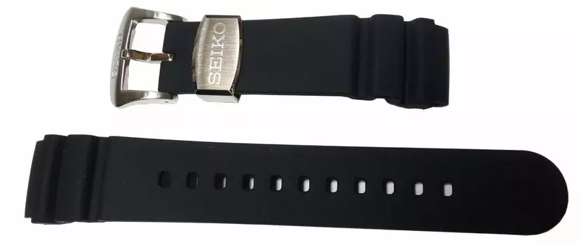 PROSPEX 20mm SBDJ019 Genuine Silicone Rubber Belt Band R035011J0 Can also be attached to Black [Seiko] SBDJ017/SBDL047/SBDL049 (Black)