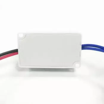 Простой AC 85V-265V в DC 12V светодиодный электронный трансформаторный источник питания драйвер 3X1W 43 x 25 x 19 mm