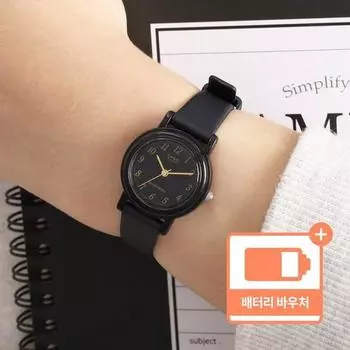 Простые базовые уретановые часы Casio для женщин, тестирующих способности студента колледжа