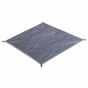 Простыня FIELDOOR Ground Sheet x 190 и аксессуары для наружной палатки Scratch PU [190 см] Водоотталкивающая, влаго- и грязеотталкивающая, устойчивая, с покрытием, легкая, серый