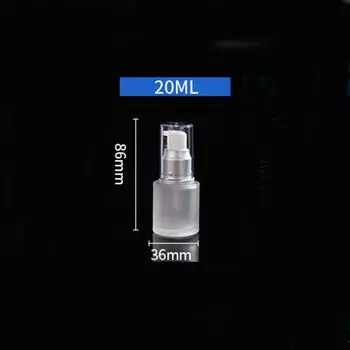 Protable Frosted Comestic Travel Empty Refillable Bottles Lotion Perfume Spray Bottle 20ML