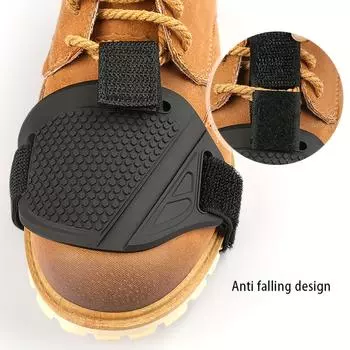 Protective equipment for motorcycle gear shift lever, gear shift boot protector, gear shift pad, and gear shift boot cover чёрный