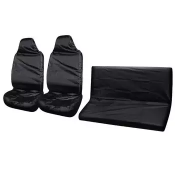 Protector Cover Universal for Car Front / Rear Anti-dust Covers Black