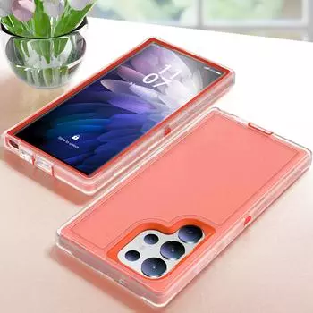 Противопыльный противоударный чехол Funda Armor для Samsung Galaxy S23 Ultra S22 Plus A54 A14 A53 A13, защитный чехол для мобильного телефона for Galaxy A13 4G темно-синий