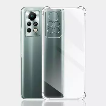 Противоударный чехол Airbag TPU для Infinix Note 11 Pro Мягкий силиконовый чехол для телефона Infinix Note 11S Чехол Infinix Note11Pro Funda For InfinixNote11S