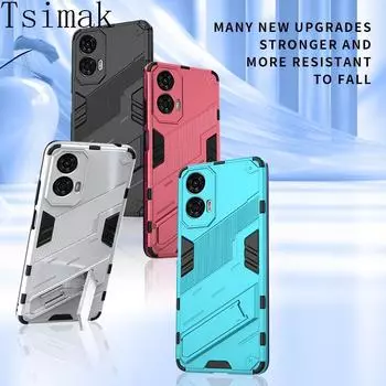 Противоударный чехол для Motorola Moto G24 G04 G04S E14, защитный бампер, задняя крышка для Moto G04 G 24 04S, чехол для телефона MotoG24 Moto G24 красный