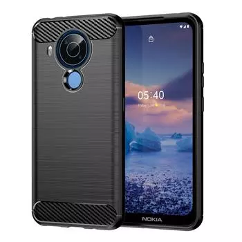 Противоударный чехол для Nokia 5.4 4.2 3.4 6.2 7.2 6.3 5 6 7.1 8 9 7plus 5.3 8.3 5g 8.1 Силиконовый чехол для nokia 8sirocco 5.1 6.1plus Nokia 5.4 чёрный