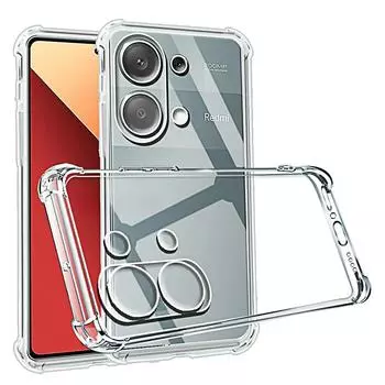 Противоударный чехол для телефона для xiaomi Redmi Note 13 Pro 4G 12 Pro Plus 5G прозрачный силиконовый бампер Мягкая задняя крышка из ТПУ redmi Note 13 4G прозрачный