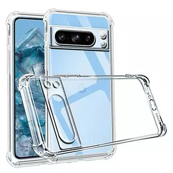 Противоударный чехол для телефона Google 8 Pro 7a 6 7 Pro 6a, прозрачный силиконовый мягкий чехол из ТПУ для Google Pixel 7 6 8 A, задняя крышка For Pixel 8 прозрачный