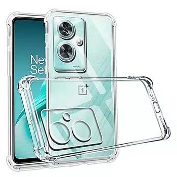 Противоударный чехол для телефона Oneplus Nord N30 SE CE 3 Lite N20 N200 N10 N100 Ce 2 2t Прозрачный прозрачный силиконовый мягкий чехол из ТПУ Nord N200 5G прозрачный