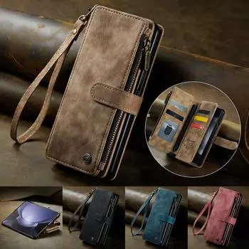 Противоударный чехол-кошелек с полной защитой для Samsung Galaxy Z Fold 5 Fold4 Fold3 Fold5 Fold 4 3 чехлы для телефонов с карманами для карт for Samsung Z Fold 5
