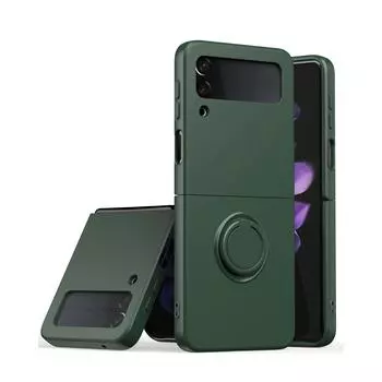 Противоударный держатель для колец на палец, защитный чехол для Samsung Galaxy Z Flip4 5g Flip 4 Flip3 Flip 3, противоударные аксессуары для телефонов for Galaxy Z Flip 4 красный